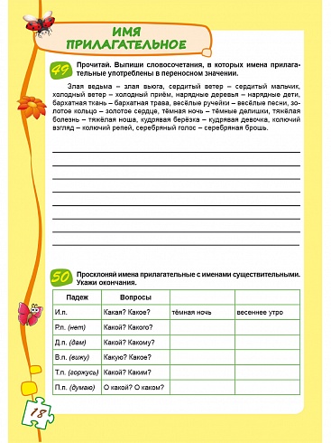 Учиться легко! 4 класс. Книга-помощник по русскому языку для школьников и их родителей