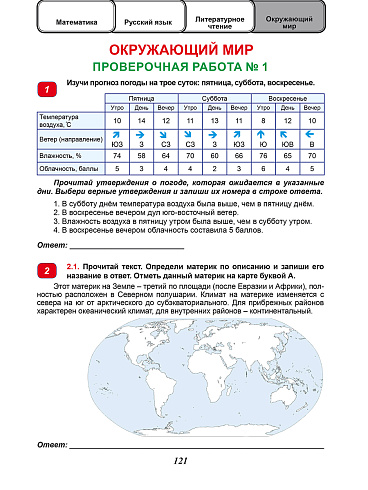 ВПР 2027. Сборник типовых проверочных работ за курс начальной школы. Математика. Русский язык. Литературное чтение. Окружающий мир. 28 типовых вариантов
